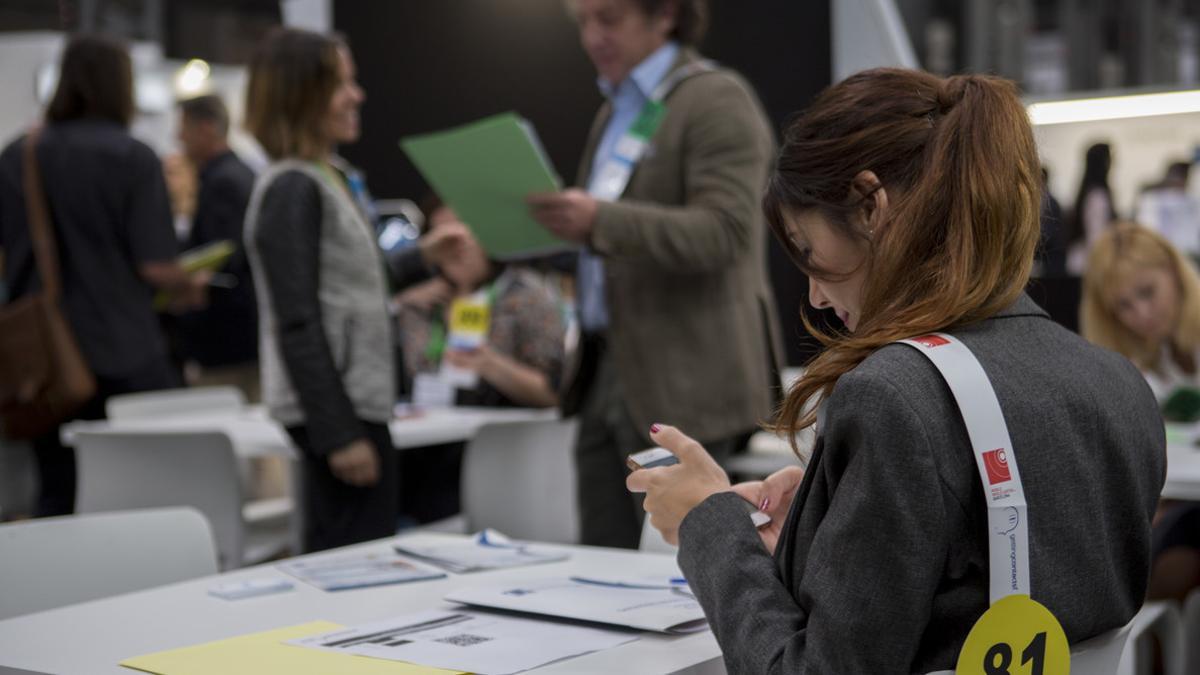 Un aspecto de la feria BizBarcelona.