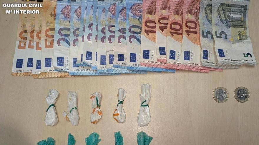 Ein Mann wegen Drogenhandels in les Alqueries festgenommen