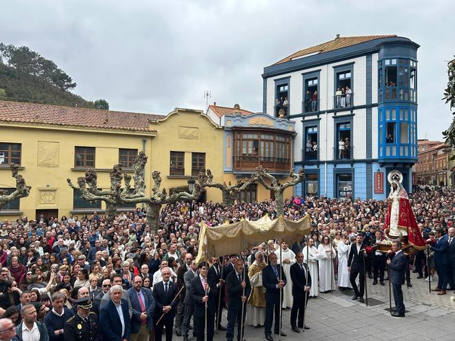 La Procesión del Encuentro de Candás, en imágenes