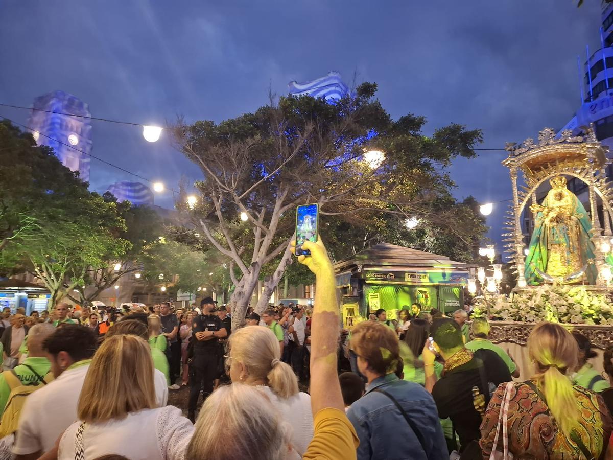La Virgen de Candelaria regresa a su Basílica.