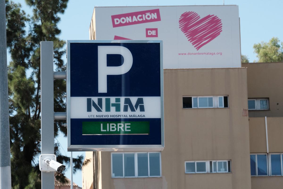 Aparcamiento del Hospital Civil.
