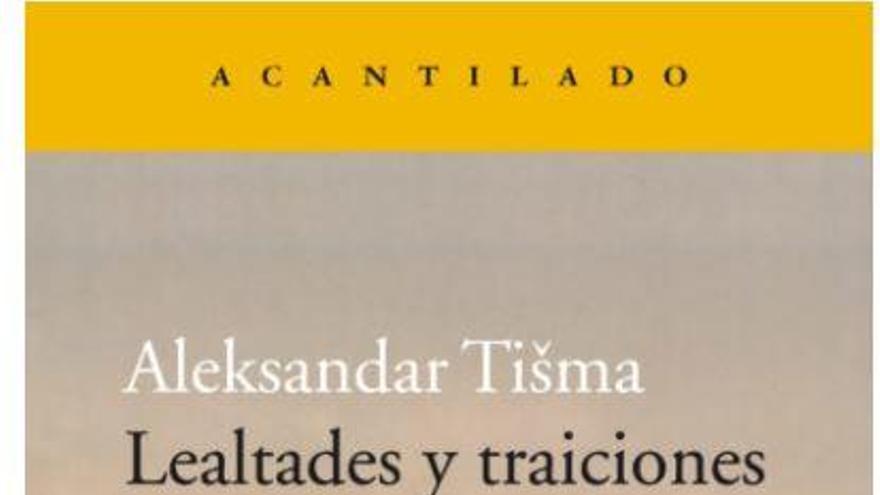 Portada de &#039;Lealtades y traiciones&#039;.