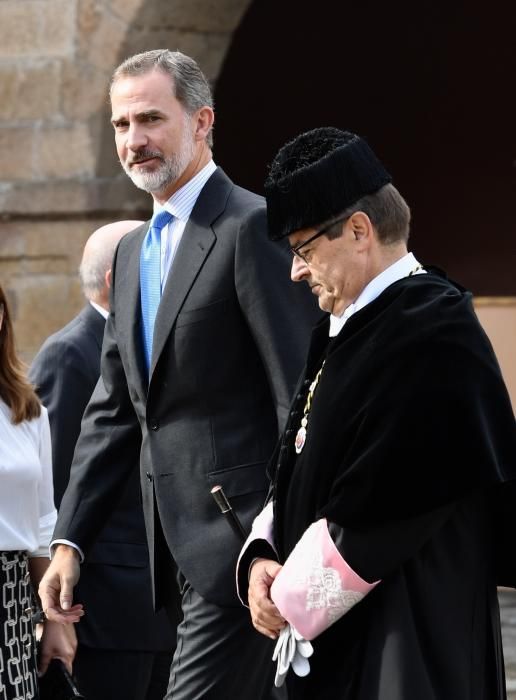 El rey Felipe VI inaugura el curso en A Coruña