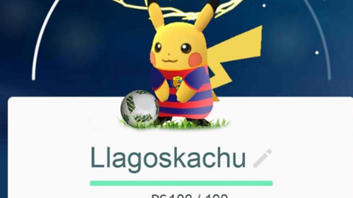 La UE Llagostera ha fichado a un personaje de Pokémon Go