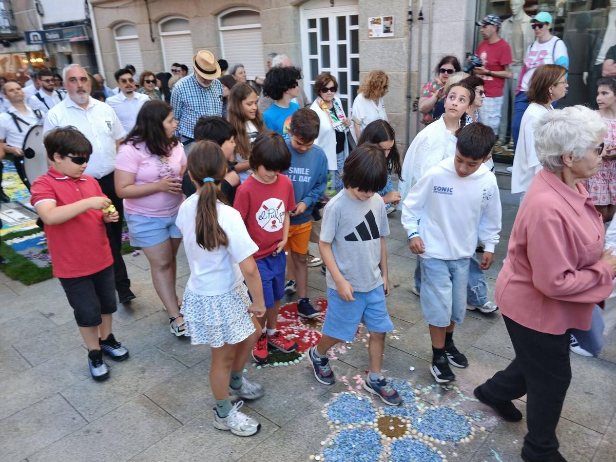 La celebración del Corpus en Bueu