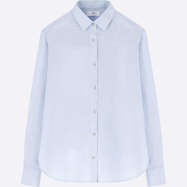 Camisa azul de UNIQLO
