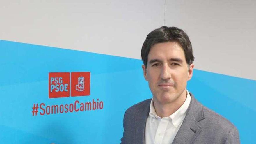 Pablo Arangüena, portavoz del PSdeG.