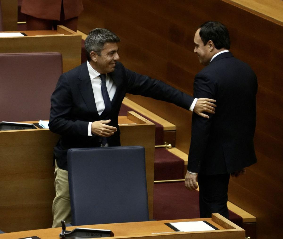 Mazón cobrarà un plus de 634 € al mes per estar en una comissió que no es reuneix