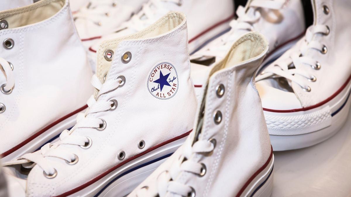 Converse blancas outlet ni?a