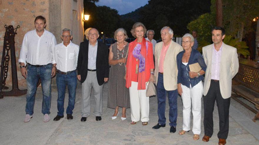 La Reina Sofía, con Ainhoa Arteta