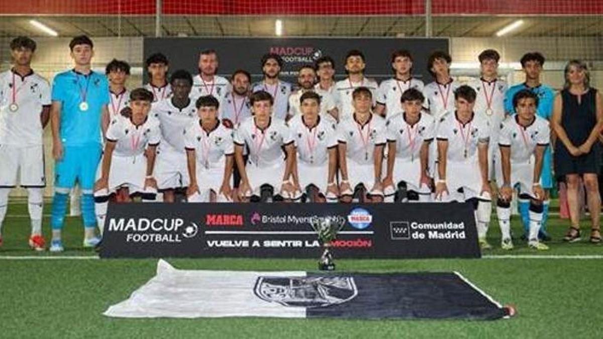 Campeones de una de las categorías del torneo internacional de fútbol base MadCup 2026.