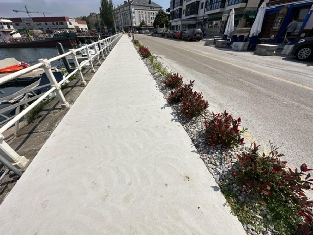 En imágenes: las obras de la Dársena en Navia