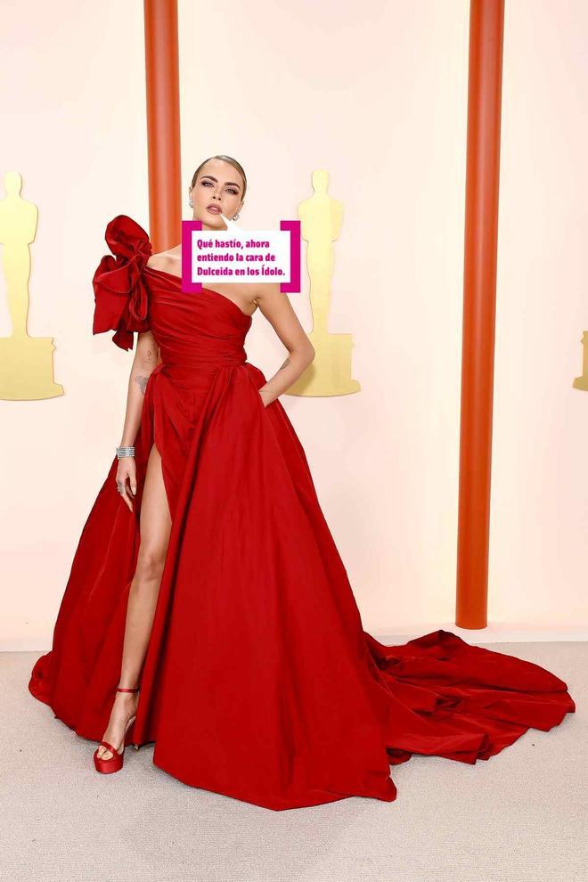 Premios Oscar 2023: Cara Delevingne se solidariza con Dulceida