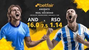 CE Andratx vs. Real Sociedad de Fútbol: horario, TV, estadísticas, cuadro y pronósticos