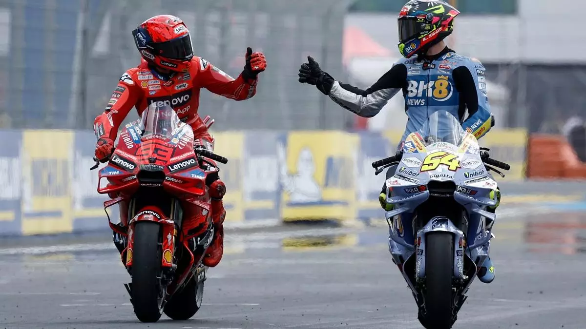 Sprint del GP Francia MotoGP, en directo: sexta victoria de Marc M芍rquez