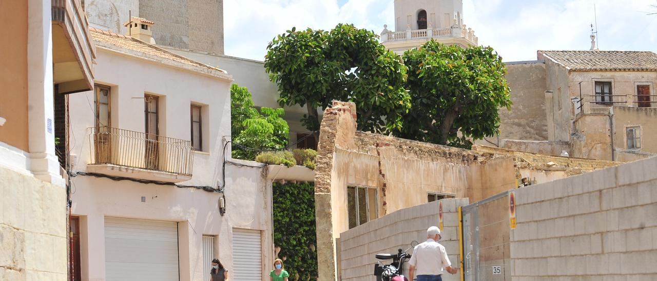 Una de las calles del casco histórico de Crevillent, en imagen de archivo