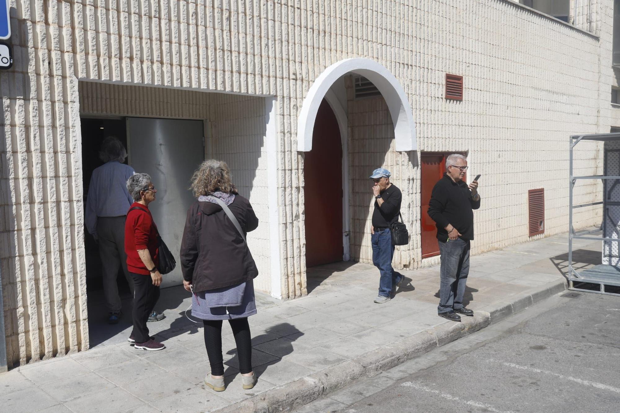 El albergue de Segorbe donde pasan el fin de semana algunos vecinos desalojados