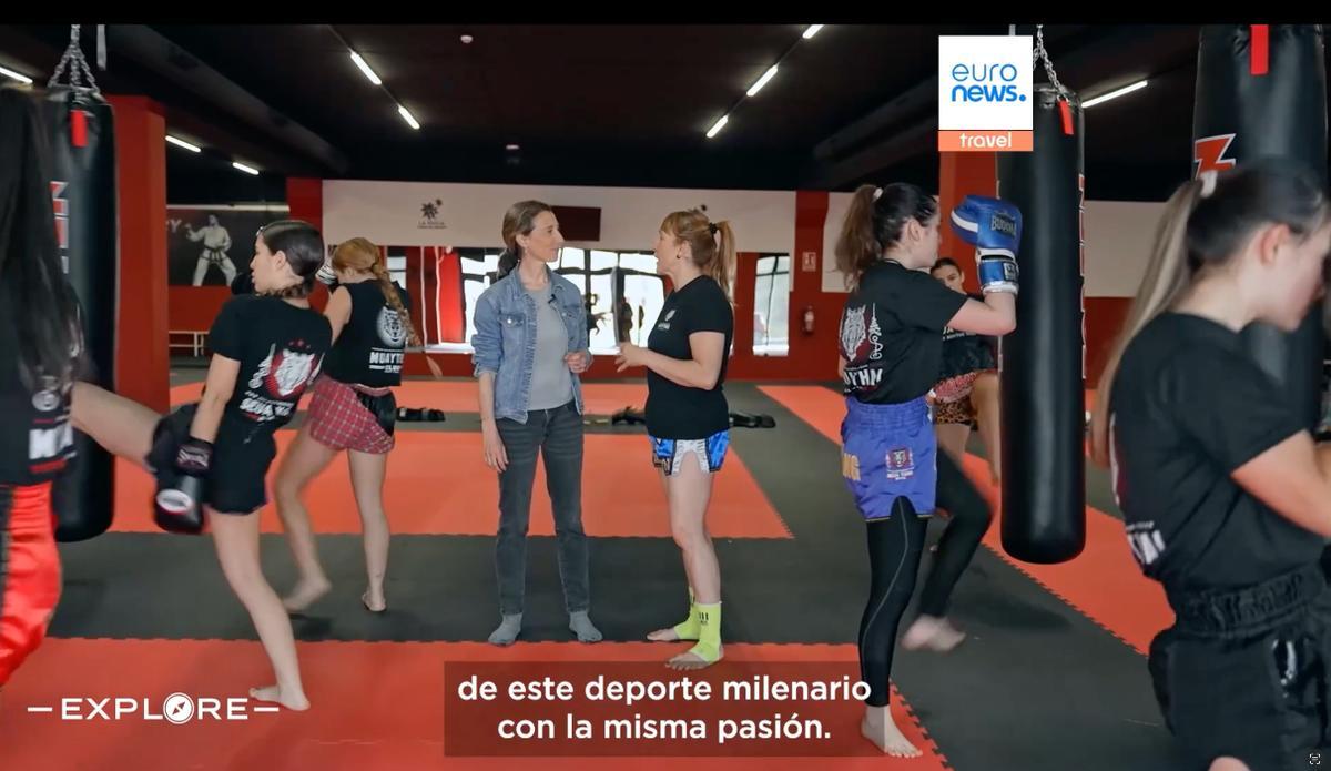 La pentacampeona mundial Eva Naranjo protagoniza la visita.
