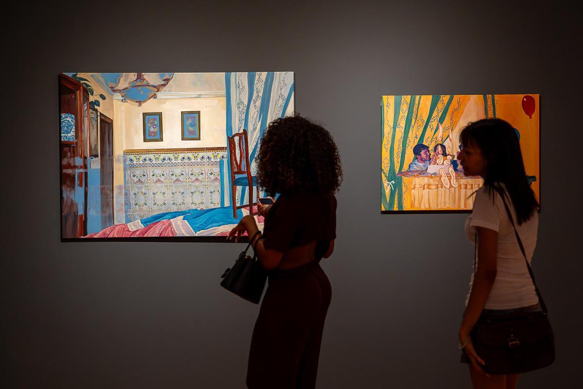 La muestra, de entrada libre, se puede visitar hasta el 23 de septiembre en la sala de exposiciones del Centro Cultural María Victoria Atencia de calle Ollerías