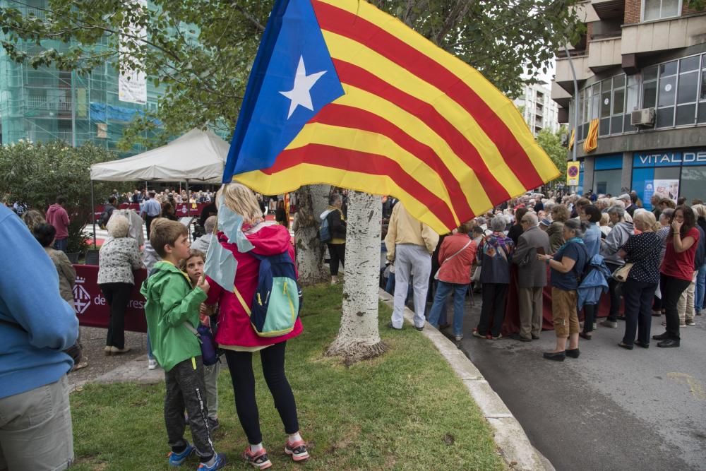 Celebració institucional de la Diada a Manresa