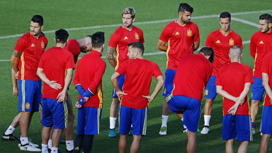 La selección española ya está en Turín