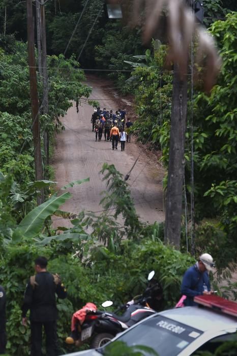 El rescate de los niños de Tailandia, en imágenes