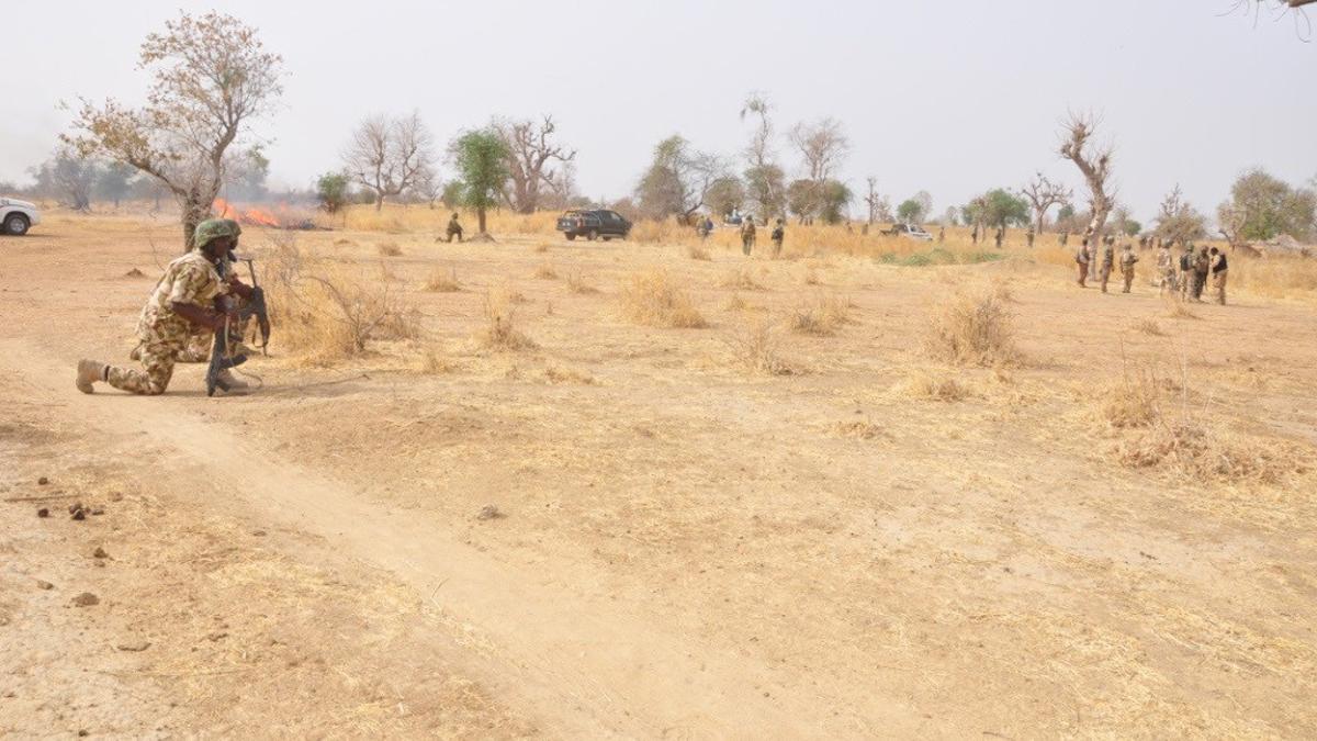 Un soldado en Nigeria, en una foto de archivo.
