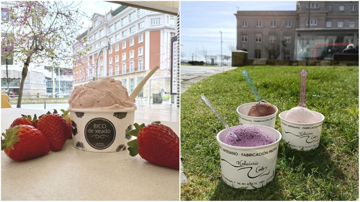 Los helados de A Coruña con Solete de Repsol
