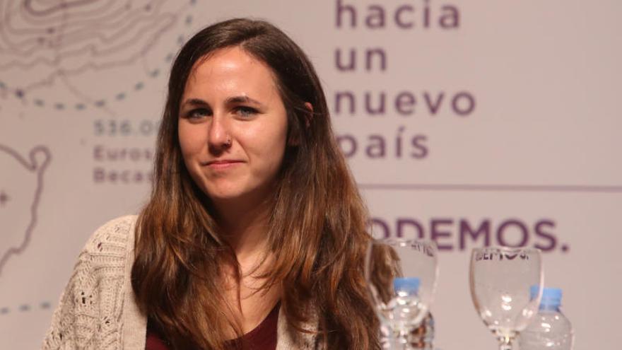 La portavoz adjunta de Podemos en el Congreso, Ione Belarra.
