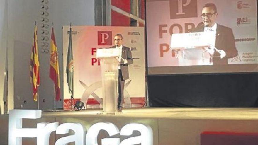 Gastón destaca en el Foro Pilot que Fraga es un referente logístico