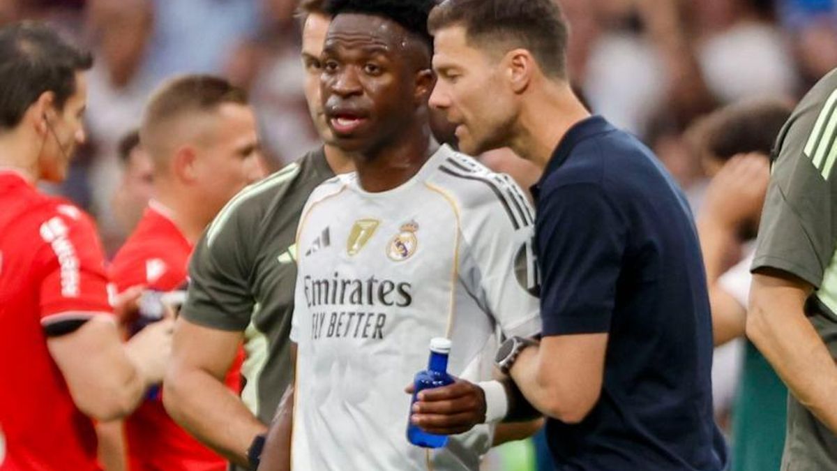 Vinícius se enfada con un Xabi al que se le comienza a acabar la paciencia