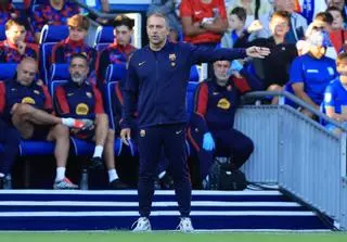 Flick avisa que el Barça no estarà al màxim fins a l’octubre: «És una pretemporada atípica i estranya»