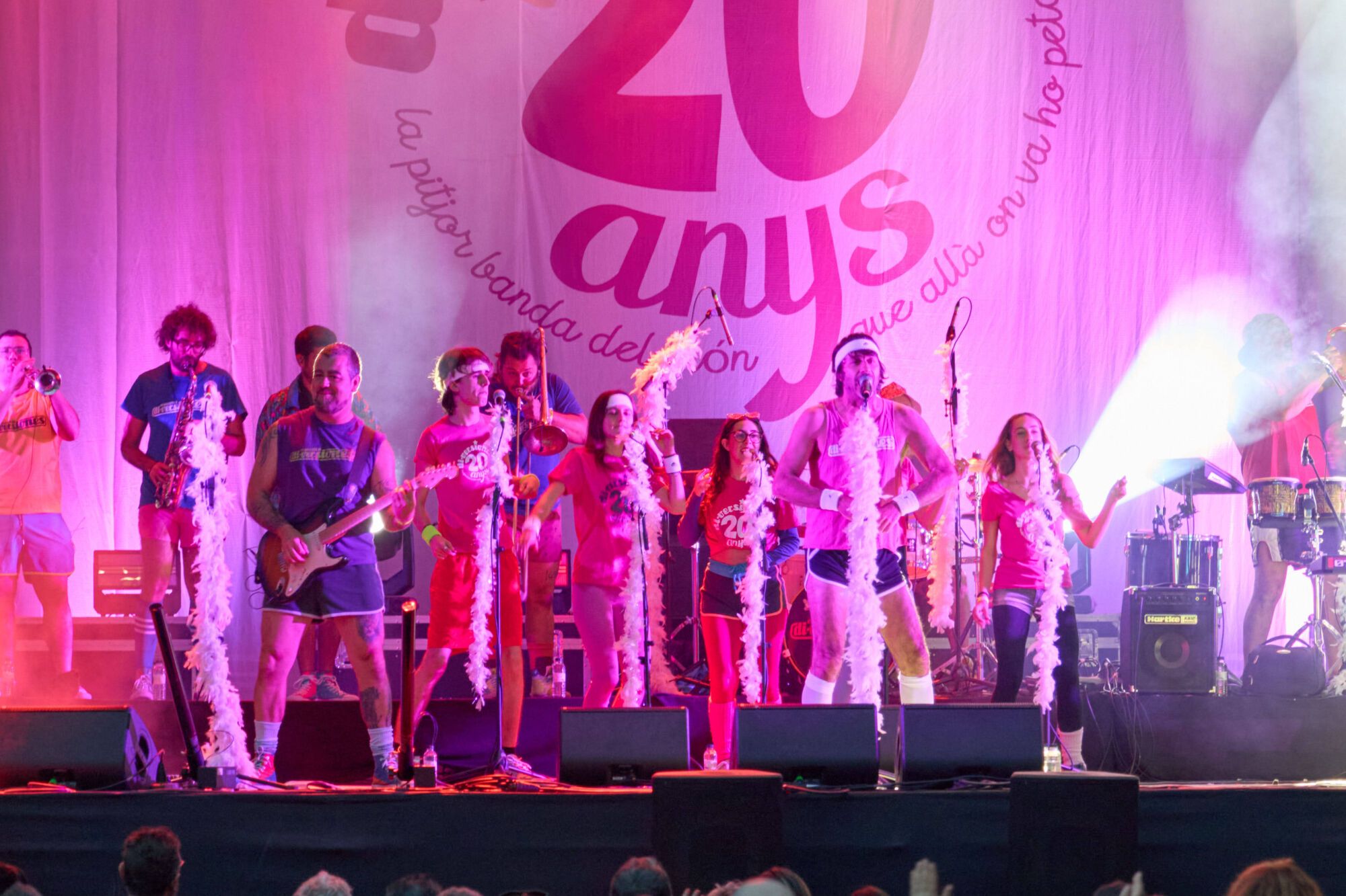 Les imatges del concert de Di Versiones a la Copa