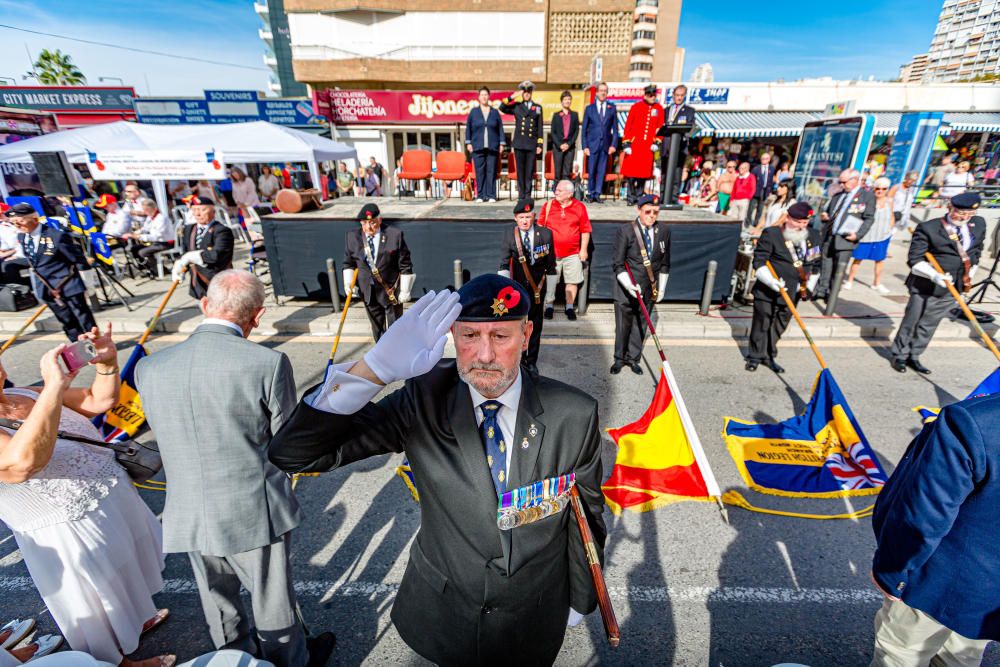 La Royal British Legion celebra un año más un desfile en honor a los soldados que murieron en la Primera Guerra Mundial