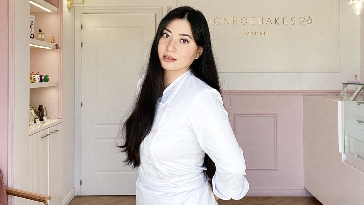 La pastelera Noelia Tomoshige.