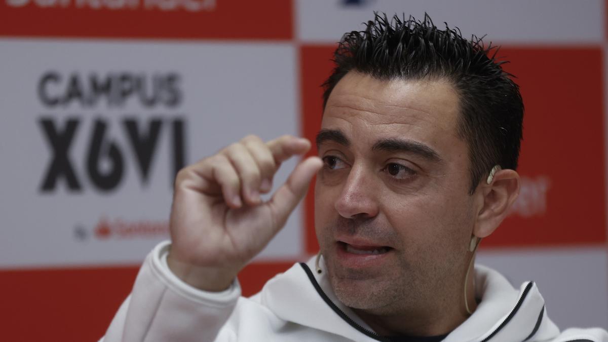 Fútbol Barcelona Xavi Hernández