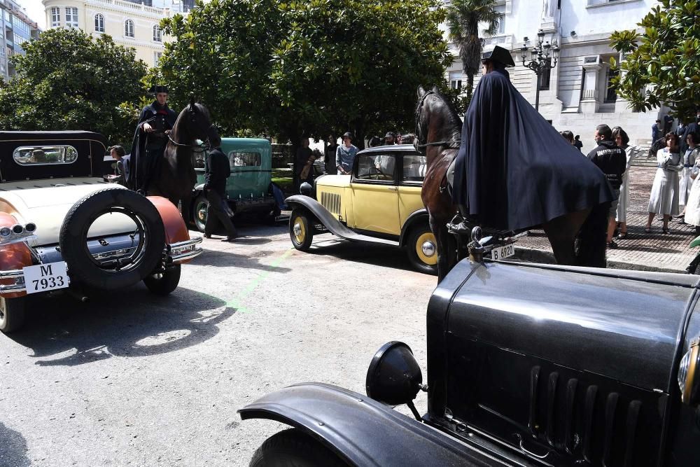 Rodaje de ''La sombra de la ley'' en A Coruña