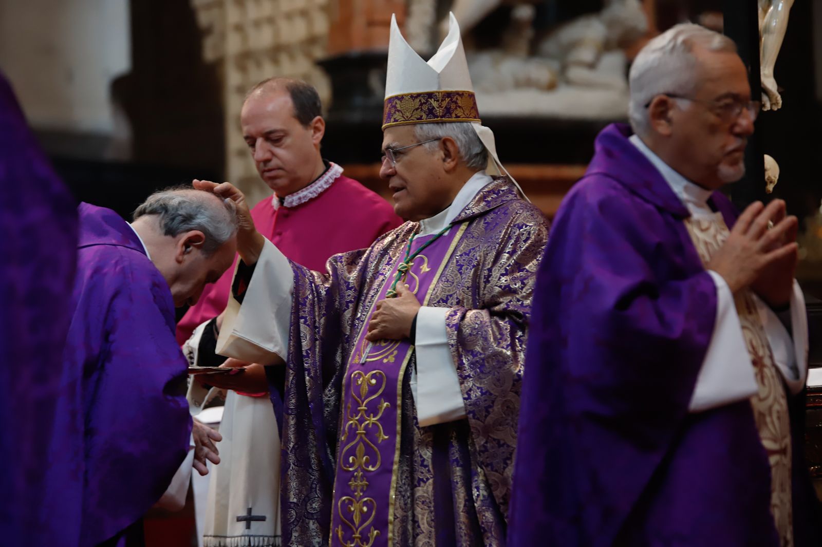 Miércoles de ceniza en la Catedral