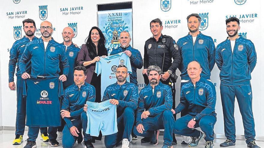 La Policía Local de San Javier vuelve al Campeonato Nacional tras más de dos décadas de ausencia