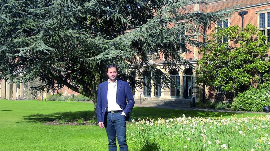 Juan Añel, en Oxford.