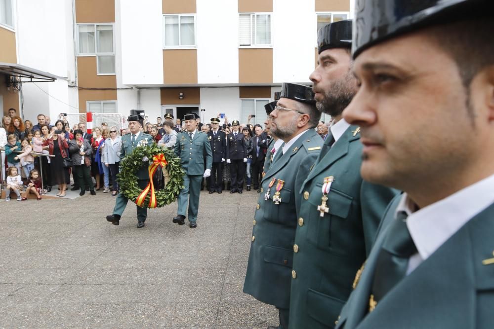 La Guardia Civil celebró ayer su día grande, el de su patrona la Virgen del Pilar, coincidiendo con una efeméride especial para este cuerpo, su 175 aniversario.