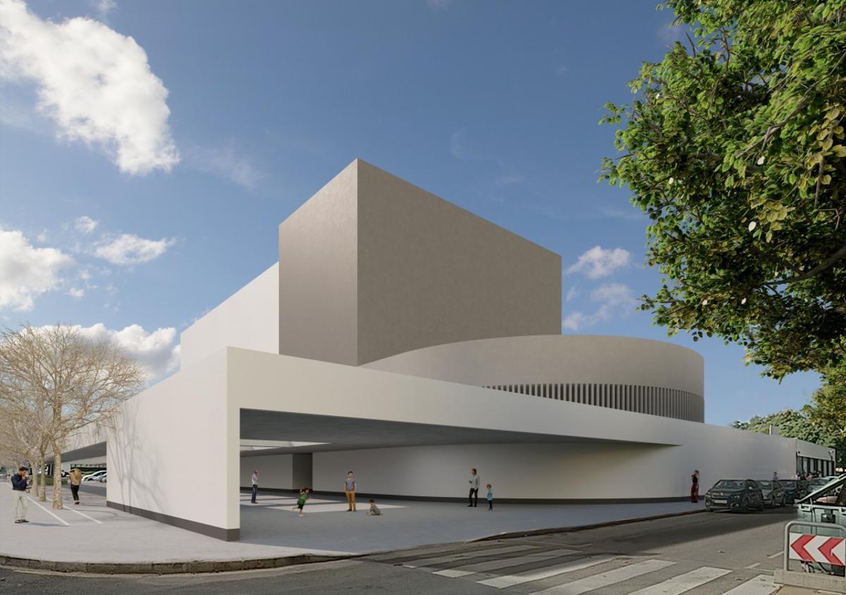 Recreación del auditorio.