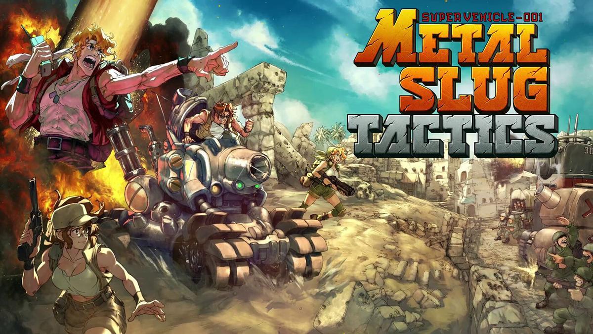 Metal Slug Tactics anuncia lanzamiento en otoño para PC, Switch, PlayStation y Xbox.