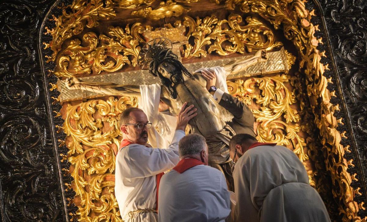 Las Claras, santuario del Cristo  de La Laguna por un día