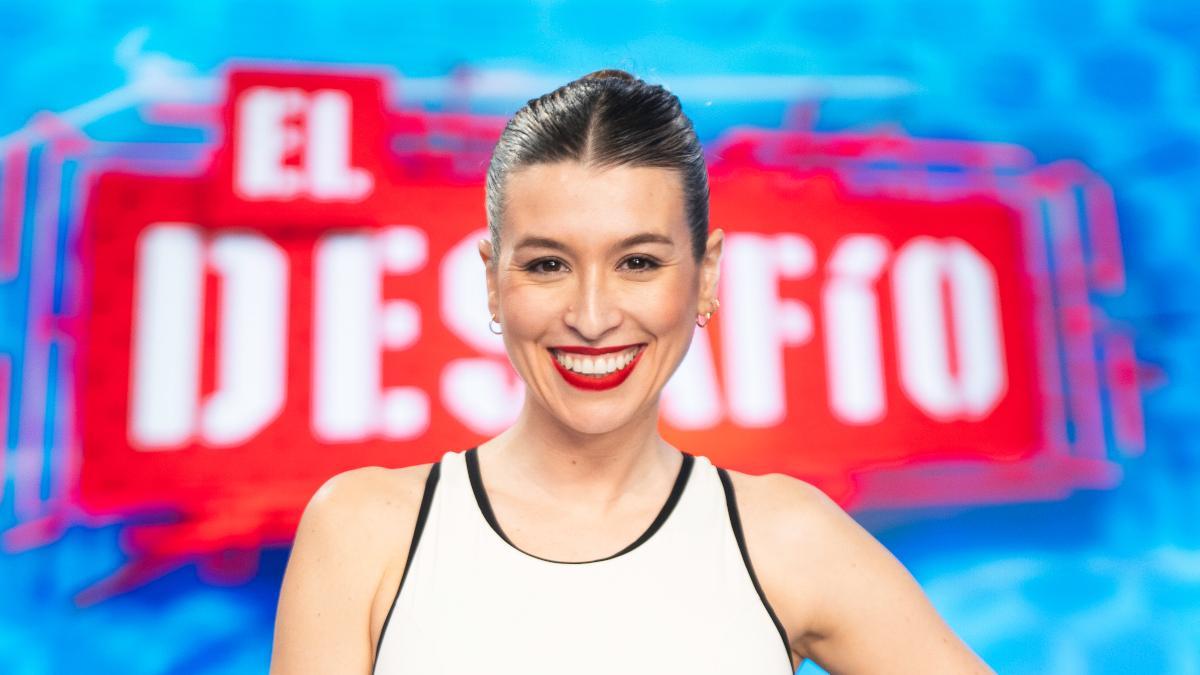 Eva Soriano, en el plató de 'El desafío'.