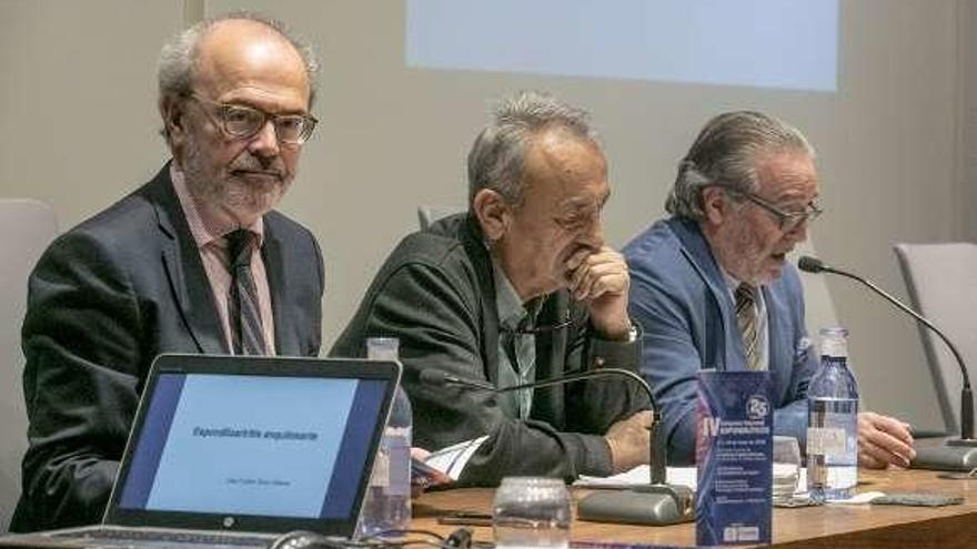 De izquierda a derecha, Juan Carlos Torre, Luis Llera y José Antonio Díaz.