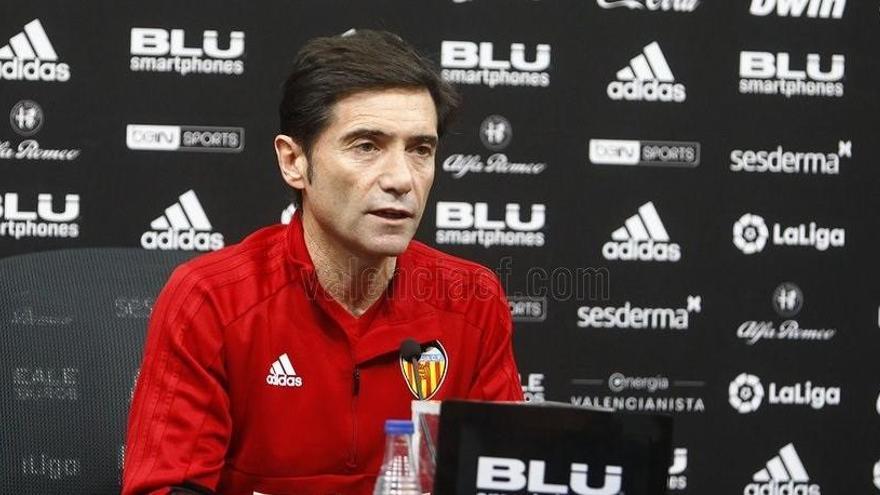 Marcelino: &quot;El planteamiento en Madrid será muy parecido al empleado ante la Juventus&quot;