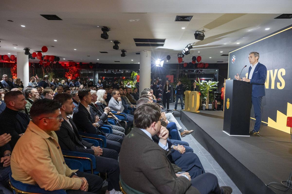 El Mallorca celebra el décimo aniversario de la propiedad americana