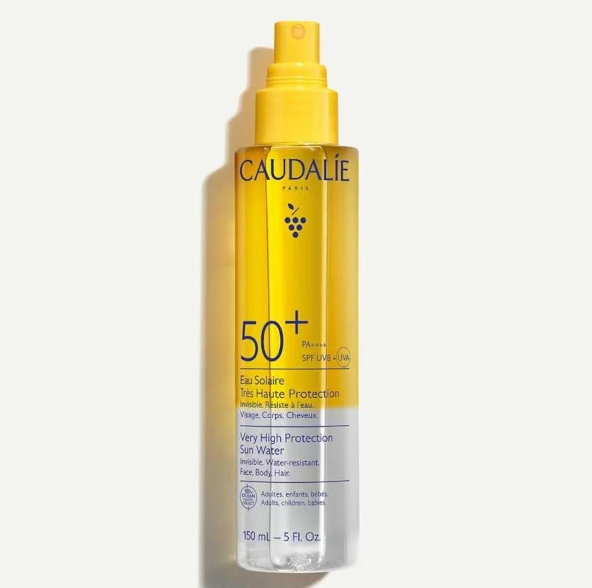 Agua Solar de Muy Alta Protección SPF50+ de Caudalie
