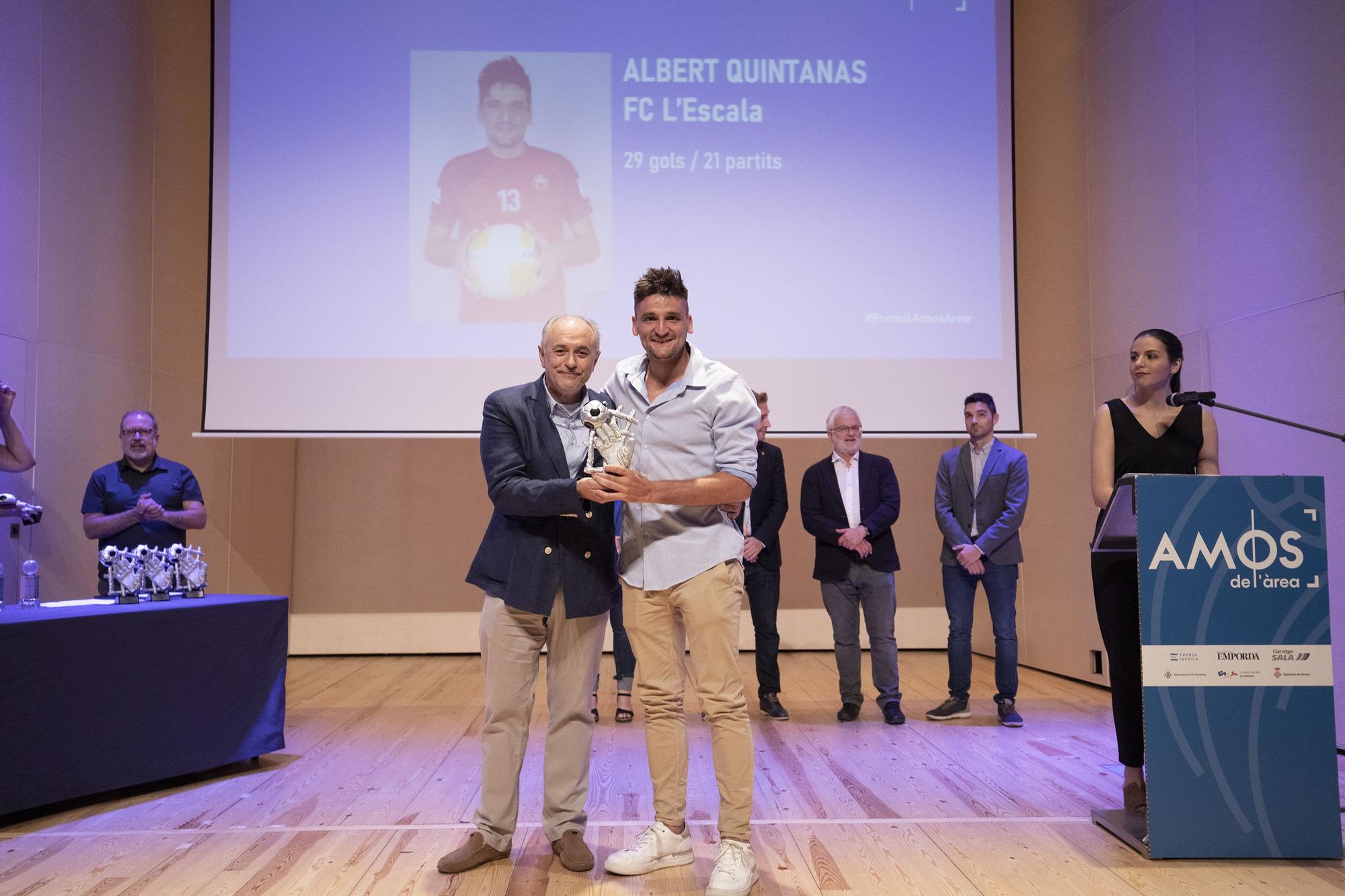 Gala dels Premis Amos de l'Àrea 2022, la Festa del Futbol de l'Alt Empordà